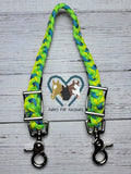 Gecko, Neon Yellow & Green Wither Strap