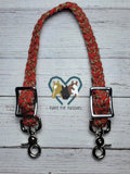 Prince Pattern with Red & Tan Wither Strap