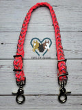 Sneaky Pink & Pink Adjustable Wither Strap