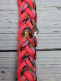Sneaky Pink & Pink Adjustable Wither Strap