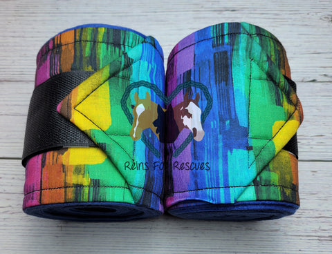 Tie Dye Polo Wrap Set by Poloz R Us