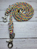 6 foot Light Stripes Adjustable Riding Reins