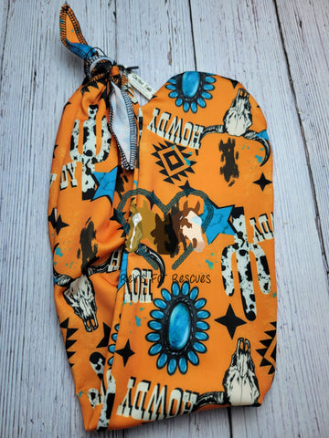 Skull Howdy Tail Bag by Cactus Tails