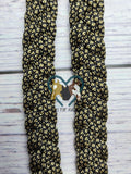 Gold Diamonds Adjustable Riding Reins