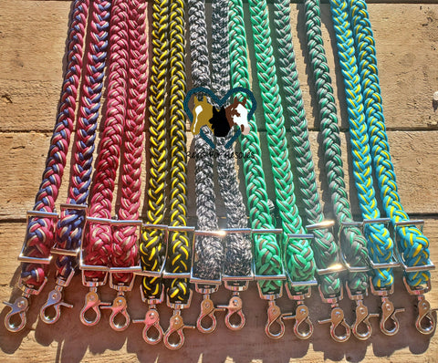 Custom Adjustable Riding Reins