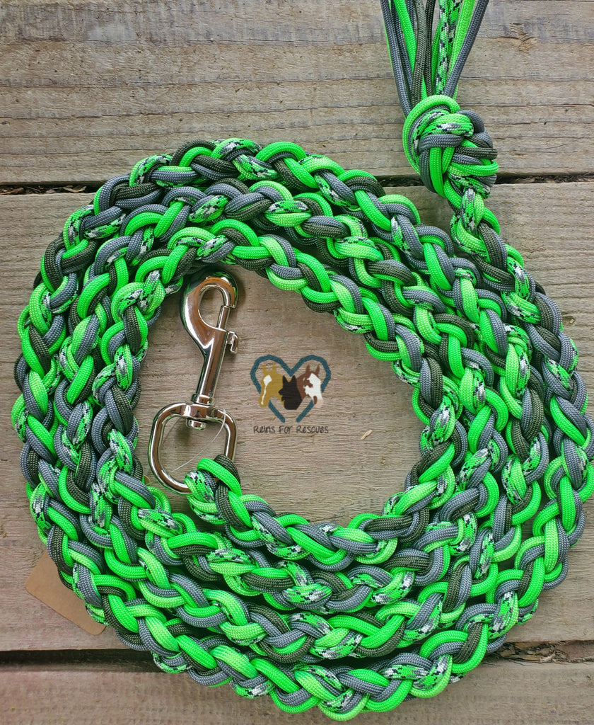 Them Ropes // Reflective rope leash in neon (Glow) - Hunnishop