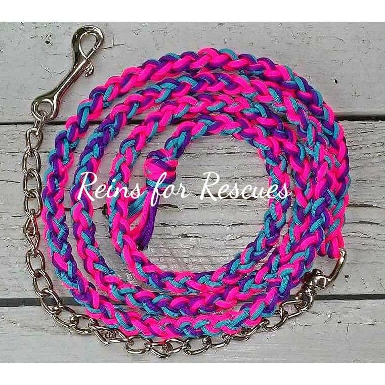 Custom Chain Lead Rope – Reins for Rescues