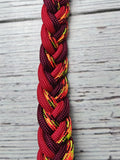 Burgundy, Red & Explode Wither Strap