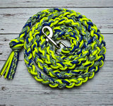 Yellow, Royal Blue, Diamonds & Camo Lead Rope
