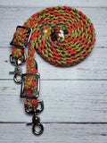 Toxicity & Red Adjustable Riding Reins