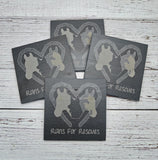 Official Reins for Rescues Slate Coasters