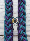 Purple Diamond & Green Teal Wither Strap