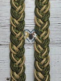 OD & Moss with Tan Adjustable Reins