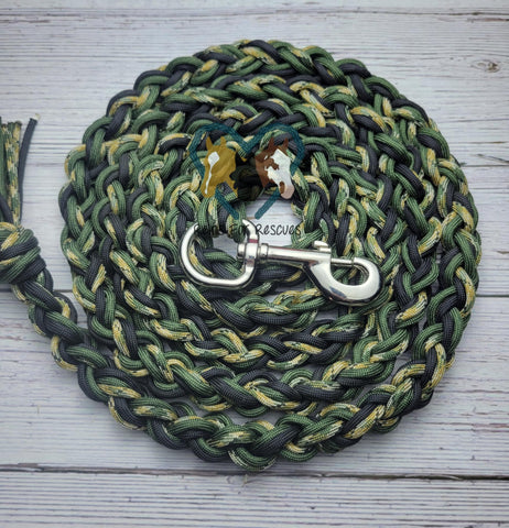 Caleb's Original:  "My Forest Soul" Lead Rope