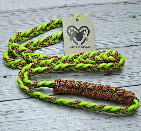Cosmic & Lime Green Neck Rope