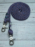 Pink & Purple Diamonds Basic Reins