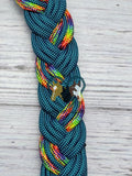 Hippie & Neon Teal Wither Strap