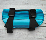 Blue Serape Saddle Pouch