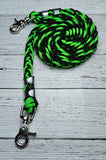 Neon Green & Black Basic Reins