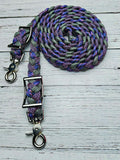 Napa Valley with Pink Diamonds & Gray Adjustable Reins