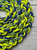 Yellow, Royal Blue, Diamonds & Camo Lead Rope