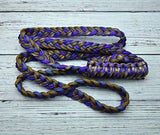 Napa Valley, Acid Purple & Tan Neck Rope