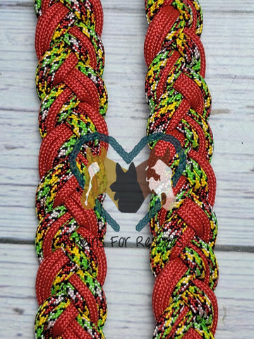 Toxicity & Red Adjustable Riding Reins