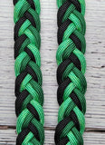 Teal, Mint Green & Black Basic Reins