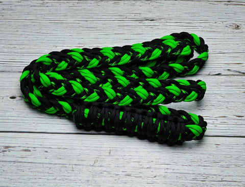 Viper, Neon Green & Black Neck Rope