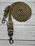 Tan #499 Adjustable Reins