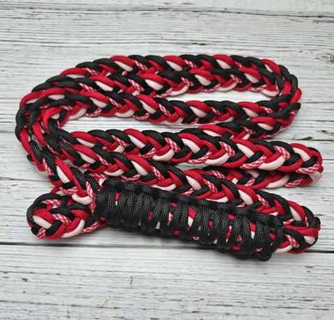 Candy Cane, Red, Black & White Neck Rope