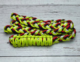Jamaican, Neon Yellow, Black & Red Neck Rope