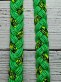 Mint Green & Gecko Adjustable Reins