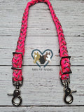Sneaky Pink & Hot Pink Wither Strap