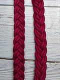 Burgundy Basic Reins