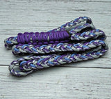 Purple Passon, Lilac, Silver & Acid Purple Neck Rope