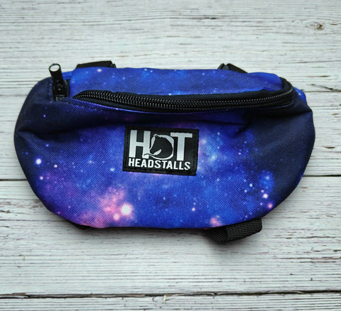 Galaxy Saddle Pouch