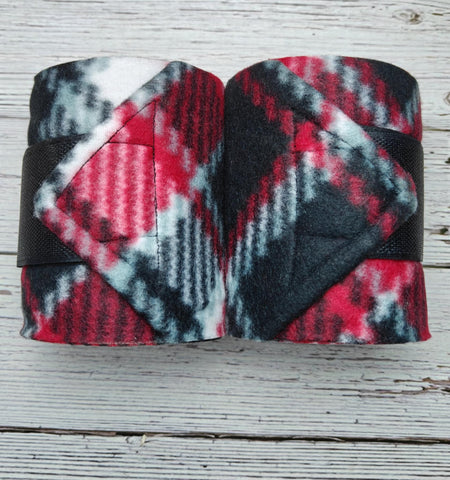 Red, Black & White Polos