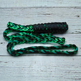 Black, Mint Green with Turquoise Accents Neck Rope