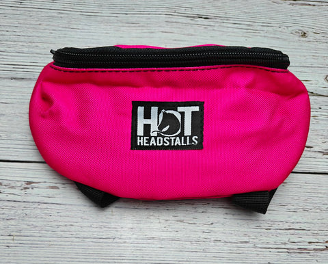 Pink Saddle Pouch