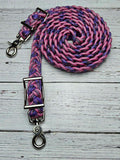 Napa Valley, Pink Diamonds & Purple Adjustable Reins