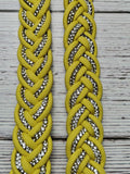 Yellow & BLING Adjustable Riding Reins