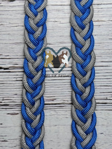 Blue & Gray Basic Reins