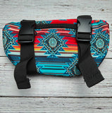 Aztec Serape Saddle Pouch