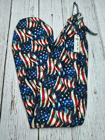 American Flag Tail Bag