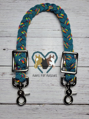 Hippie & Neon Teal Wither Strap