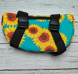 Sunflower Saddle Pouch