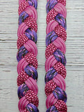 Napa Valley, Rose Pink & Pink Diamonds Adjustable Reins