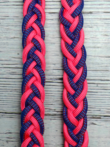 Pink & Purple Illusion Basic Reins