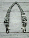 Gray Scale & Clear BLING Wither Strap